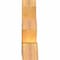 Ekena Millwork Saratoga Rough Sawn Timber Gable Bracket, Western Red Cedar, 48"W x 24"H x 6"D x 6"F, 12/12 Pitch GBW048X24X0606SAR00RWR - alternate 4